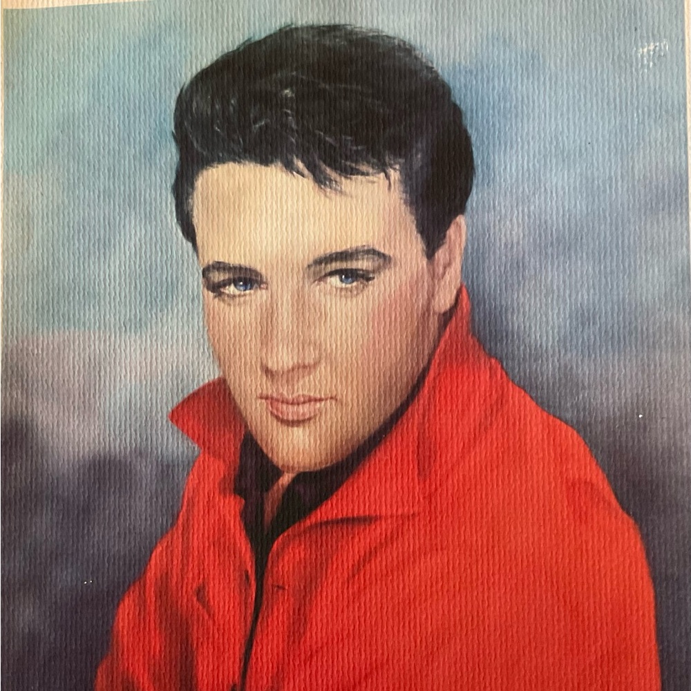 Elvis Presley—-A portrait of Elvis By June Kelly